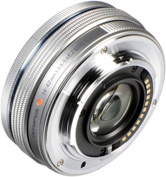 OM SYSTEM OLYMPUS M.Zuiko Digital 14-42mm F3.5-5.6 EZ Silver For Micro Four Thirds System Camera, Compact 3x zoom Lens - Image 7